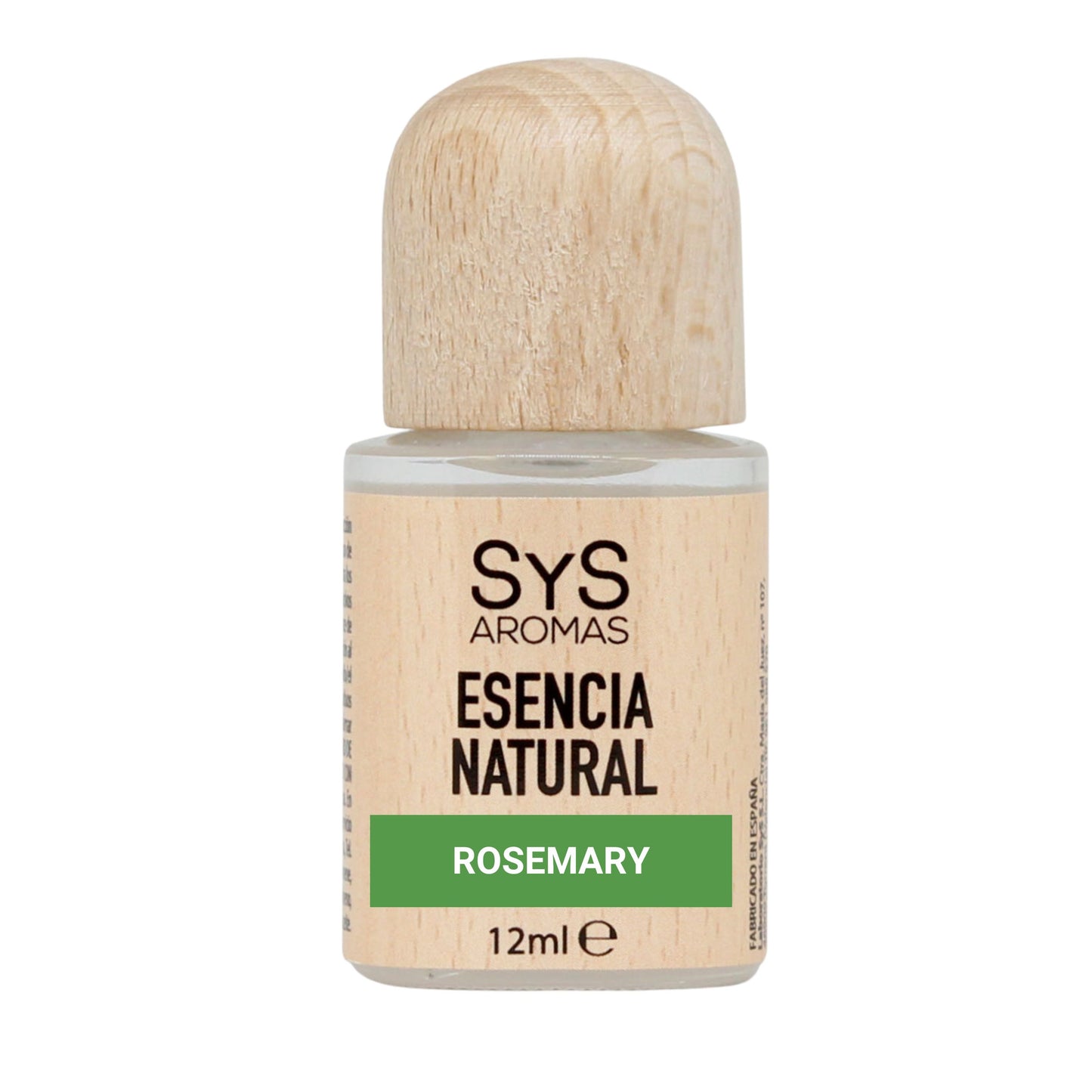 Rosemary Essence 12ml - SYS Aromas - Front View