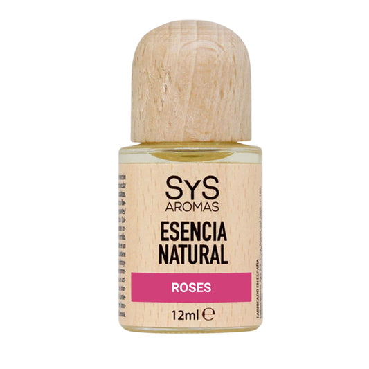 Roses Essence 12ml - SYS Aromas - Front View