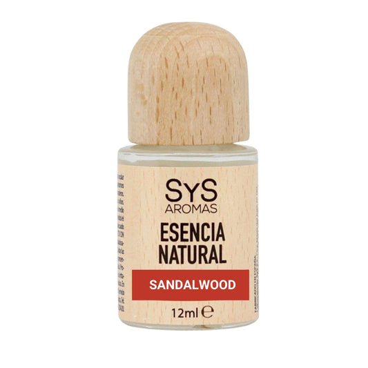 Sandalwood Essence 12ml - SYS Aromas - Front View