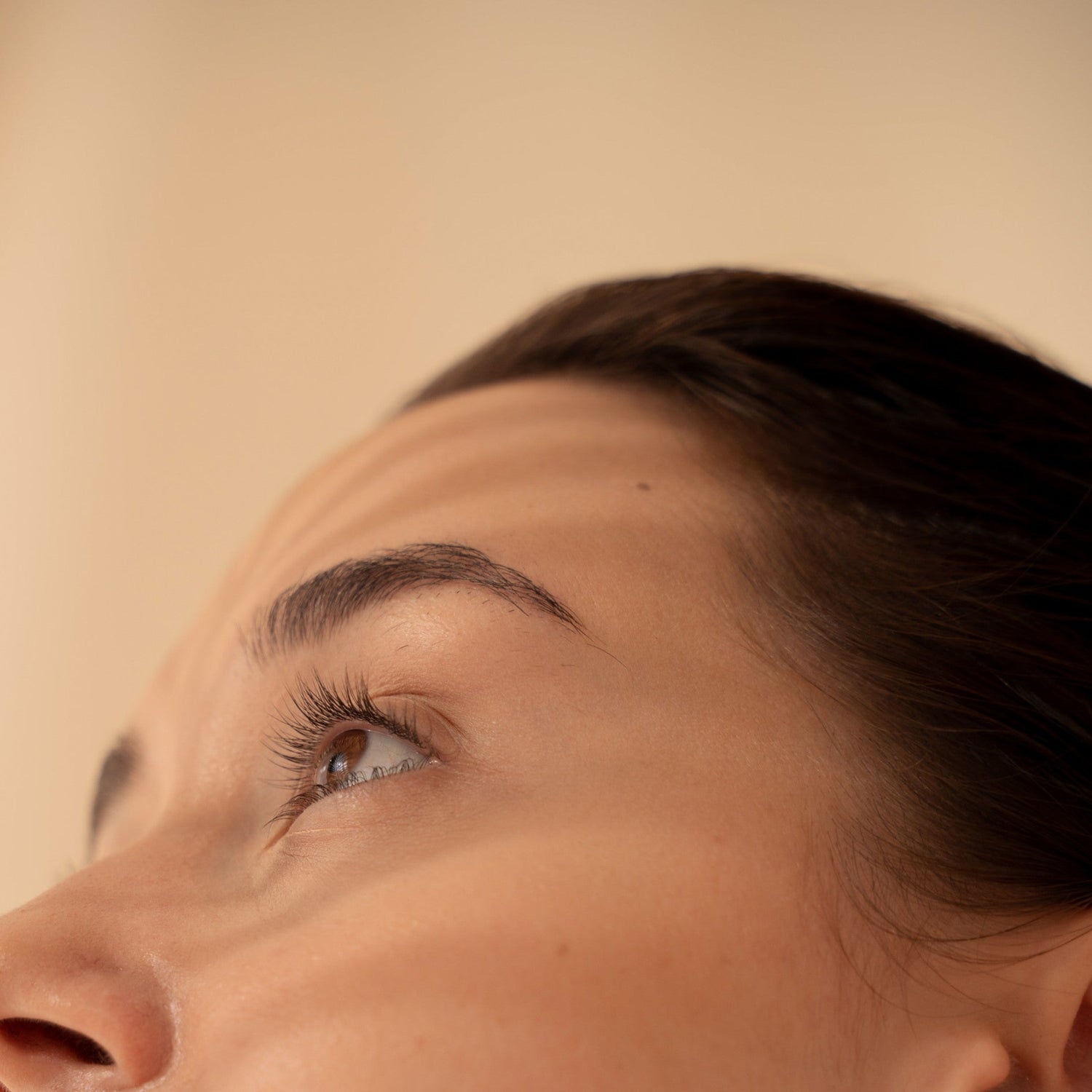 Castor oil for lashes and brows, promoting healthier growth and nourishment for fuller lashes and brows