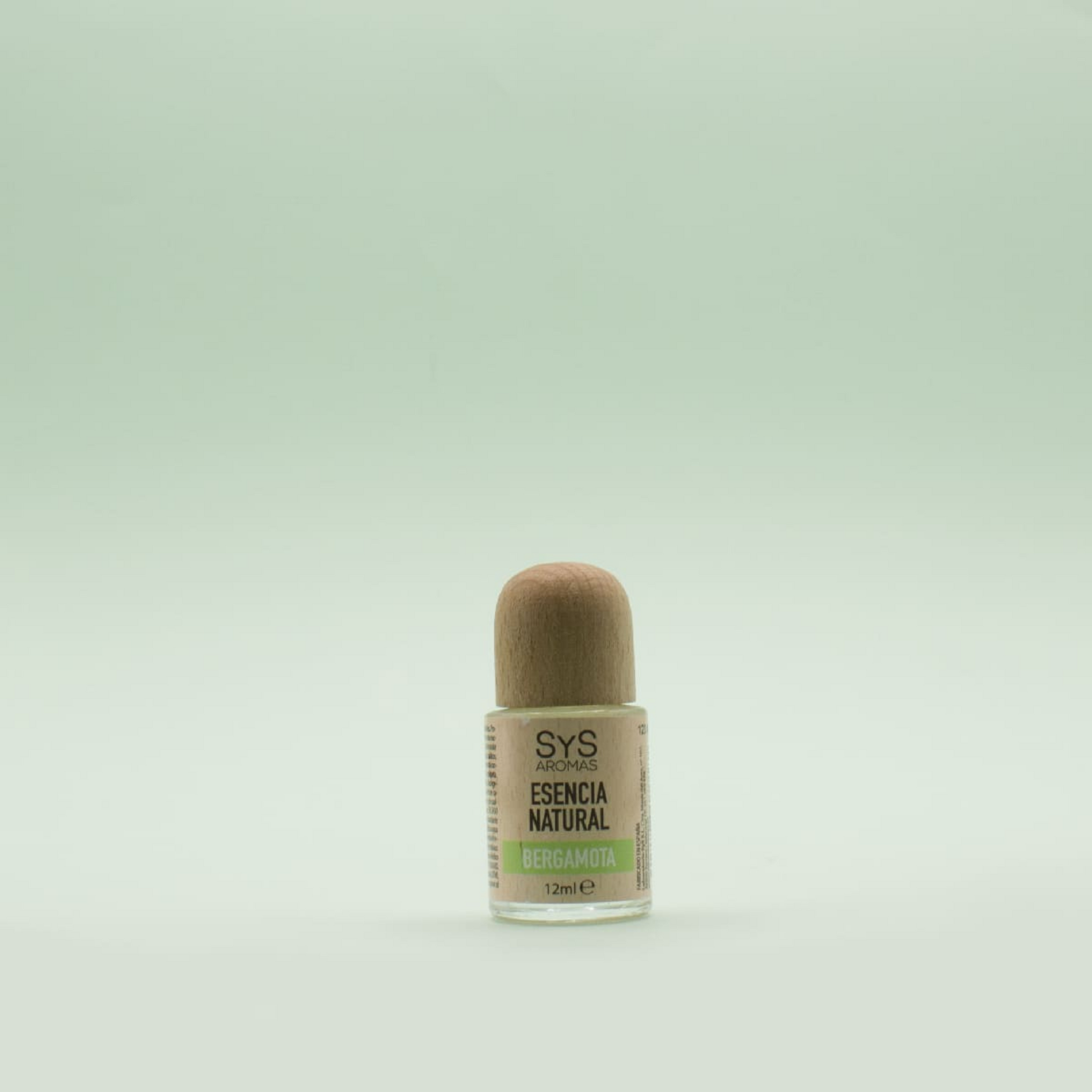 bergamot essence zoomed out to show actual size