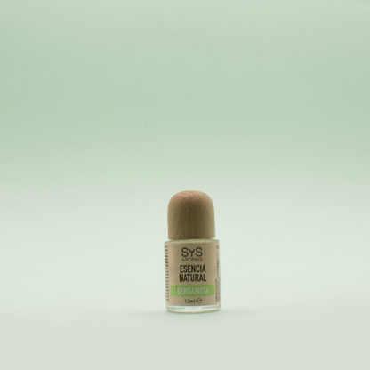 bergamot essence zoomed out to show actual size