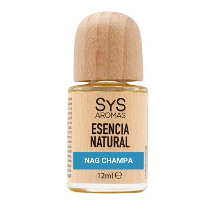 SYS Aromas 12ml Nag Champa Essence – iconic incense blend for a calming, spiritual space