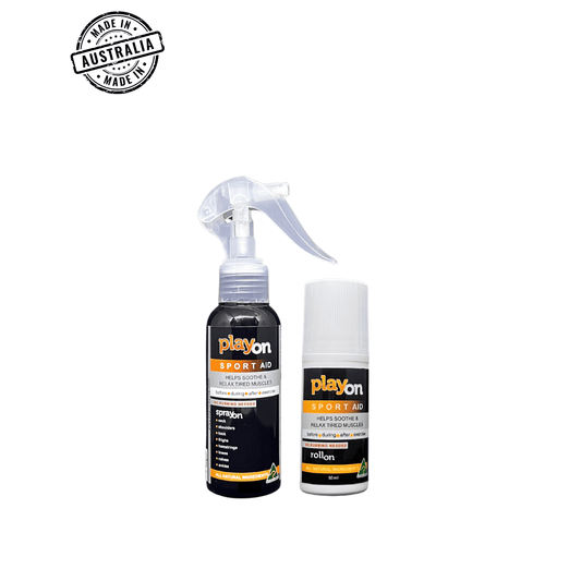 PlayOn Weekend Warrior Pack with 80ml Spray and 50ml Roll On