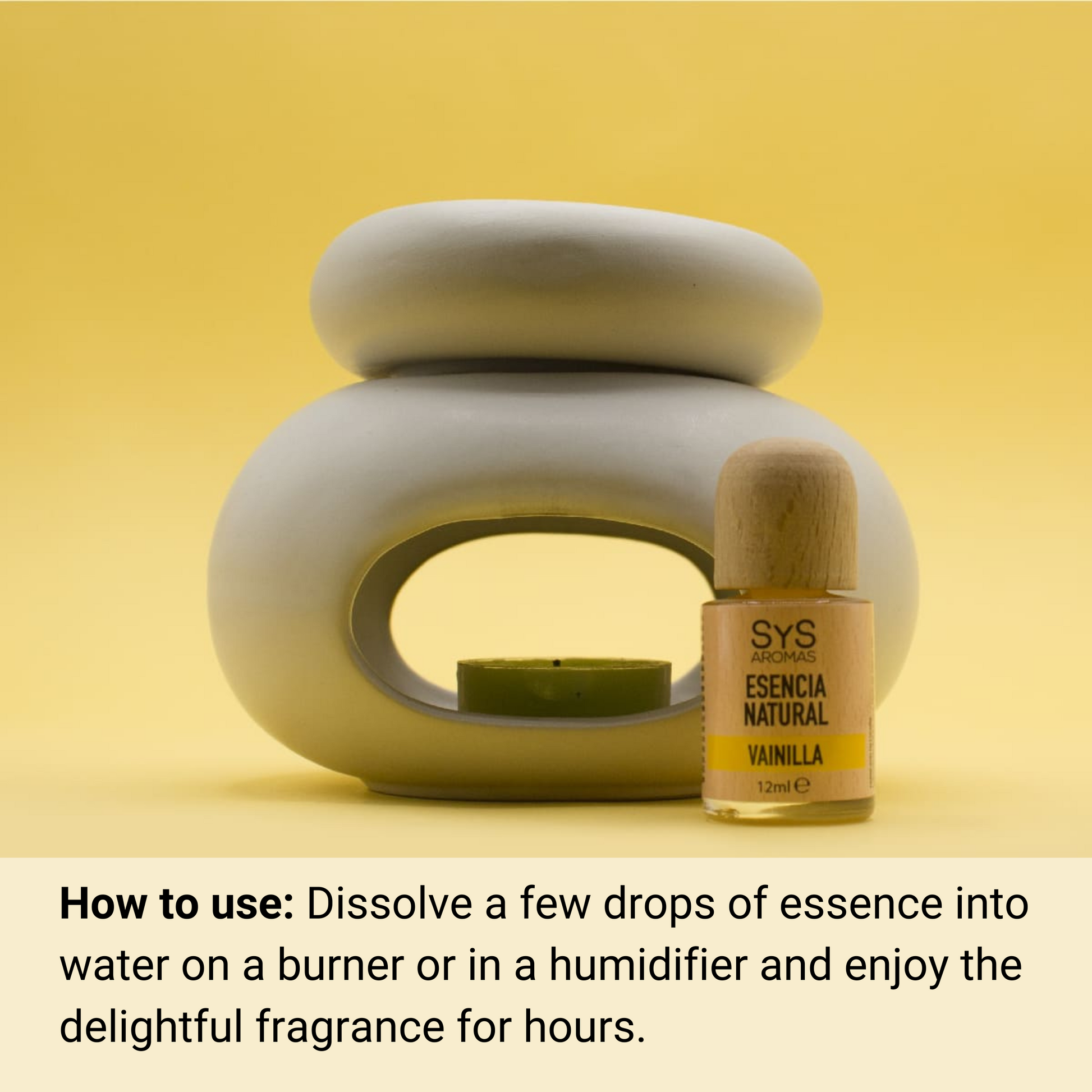 vanilla essence 12ml wit essential oil burner